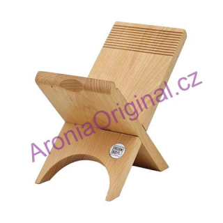 Dřevěný stojan na džusy pro třílitrové boxy